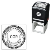 3 Initieel certificaat van echtheid Naam URL #4 Zelfinktende Stempel (In situ)