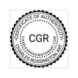 3 Initiële certificaat van echtheid #7B Naam URL Zelfinktende Stempel