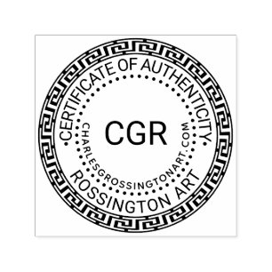 3 Initiële Certificaat van Echtheid Naam URL #4 Zelfinktende Stempel