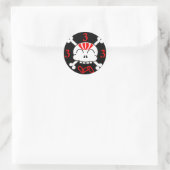 3 is een magisch getal sticker (Tas)