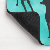 3 Italiaanse windhonden Muismat (Hoek)