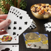 3 Jaar AA Jubileummunt Sereniteit Pokerkaarten (Insitu)
