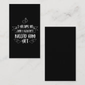 3 jaar Echtgenvrouw 3rd Weddenschap Jubileum Visitekaartje (Voorkant / Achterkant)