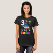 3 jaar na 3 jaar Jawsome Shark T-shirt (Voorkant volledig)