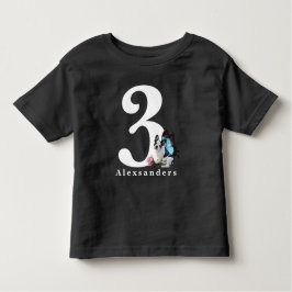 3 jaar oud, 3 jaar oud, vliegenvaar kinder shirts