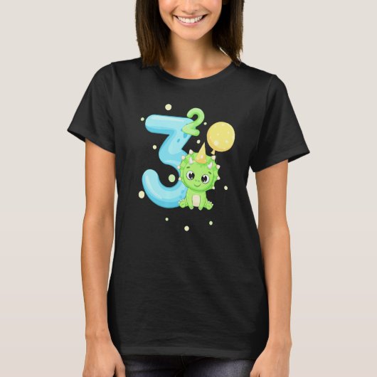 3 jaar oud kind Twins Matching Cute T-shirt (Voorkant)