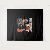 3 jaar oud Kind - vogeljongen - Dirt Bike - motor Wandkleed (Voorkant (horizontaal))