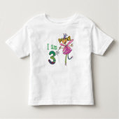 3 jaar oude prinses fee kinder shirts (Voorkant)