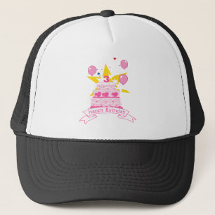 3 jaar oude verjaardagsCake Trucker Pet