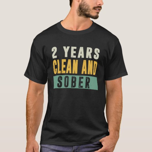 3 jaar Schone en Sober Recovery Security Addiction T-shirt (Voorkant)