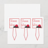 3 Japanse Rising Sun Wedding Cup Cake Picks Briefkaart (Voorkant / Achterkant)