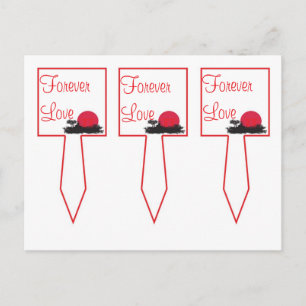 3 Japanse Rising Sun Wedding Cup Cake Picks Briefkaart