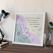 3 Johannes 1:2 KJV Prosperity Poster