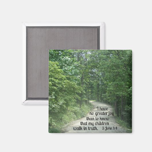 3 John 1:4 Magneet (Voorkant / Achterkant)