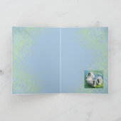 3 jonge zwanen in Algen Kaart (Binnen)