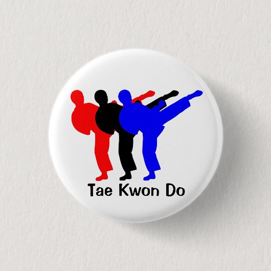 3 jongens TKD Button (Voorkant)