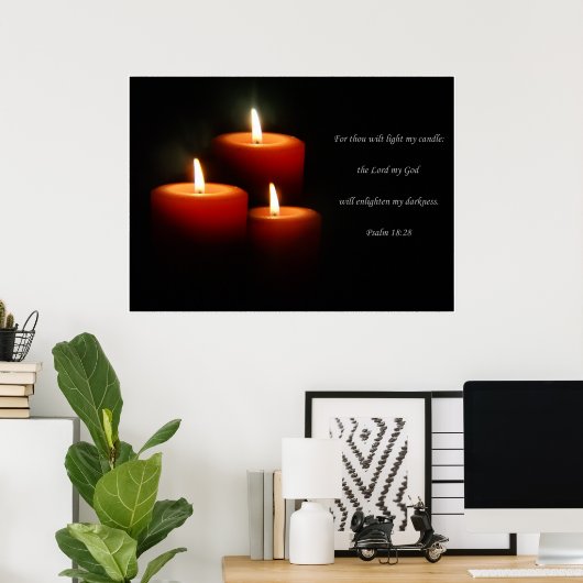 3-Kaars Verse Poster (Thuiskantoor)