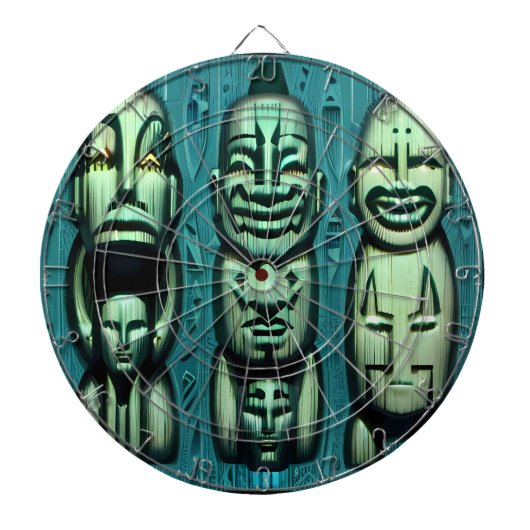 3 Kannibalen Redux II Dartbord (Voorkant)