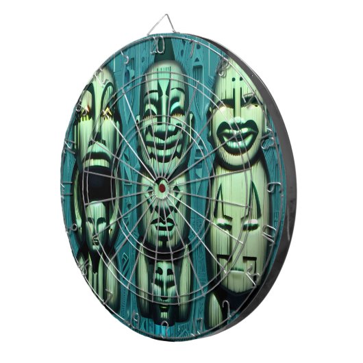 3 Kannibalen Redux II Dartbord (Voorkant Rechts)