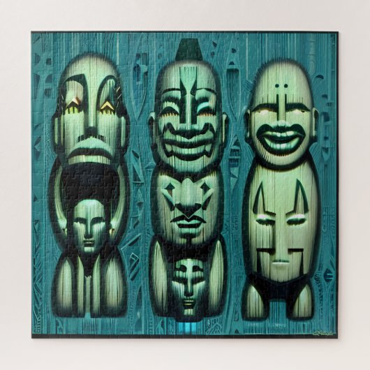 3 Kannibalen Redux II Legpuzzel (Verticaal)