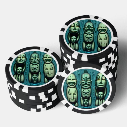 3 Kannibalen Redux II Poker Chips (Opstapeling)