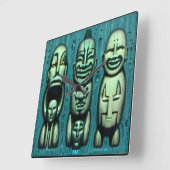 3 Kannibalen Redux II Vierkante Klok (Hoek)