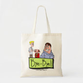 3 karakters, tot ziens. tote bag (Voorkant)