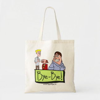 3 karakters, tot ziens. tote bag