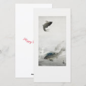 3 karpers feestdagenkaart (Voorkant / Achterkant)