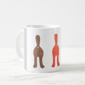 3 Kat Butts #1 Koffiekoffie Mok (Voorkant links)