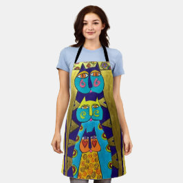 3 Katten Apron Schort