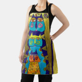 3 Katten Apron Schort (Insitu)