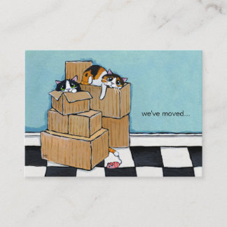 3 Katten en dozen | We hebben onze aankondiging ve
