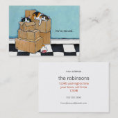 3 Katten en dozen | We hebben onze aankondiging ve (Voorkant / Achterkant)