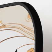 3 katten gepersonaliseerde pickleball paddle (Links Detail)