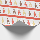 3 Kattenknoppen #1 Verpakkingspapier Cadeaupapier (Hoek)