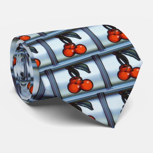 3 Kersen Stropdas (Opgerold)