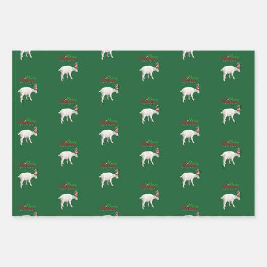 (3) kerstblad van honden en wilde dieren inpakpapier vel (Voorkant 3)