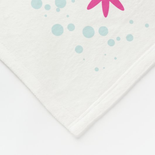 3 Kinder vogelmand Fleece Deken (Hoek)