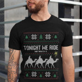 3 Kings Tonight We Ride Ugly Sweater Christmas T-shirt