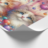 3 Kittens inpakpapier (Hoek)