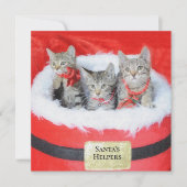 3 Kleine helikopters van de Kittens Santa (Voorkant)