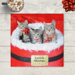 3 Kleine helikopters van de Kittens Santa Legpuzzel
