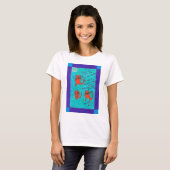 3 Kleine Kat Kat T-shirt vrouwen (Voorkant volledig)