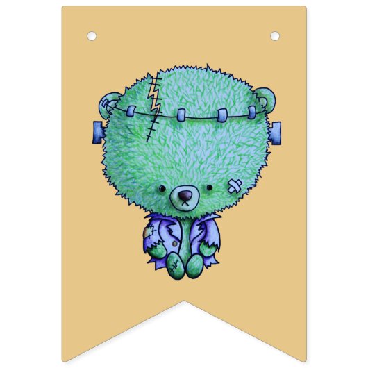 3 kleine monsters vlaggetjes (Tweede vlag)