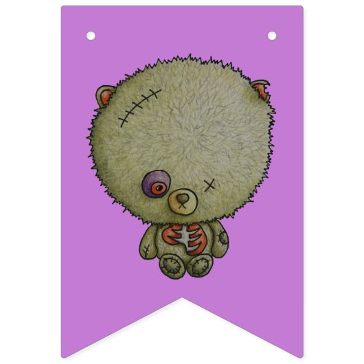 3 kleine monsters vlaggetjes (Derde vlag)