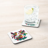 3 kleine Reggae vogels Bier Onderzetter (Rechterzijde)