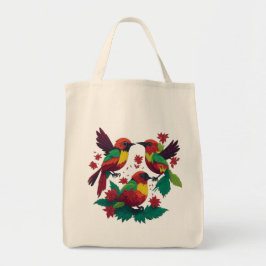 3 kleine Reggae vogels Tote Bag