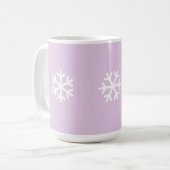 3 Kleine sneeuwvlokMok Koffiemok (Voorkant links)