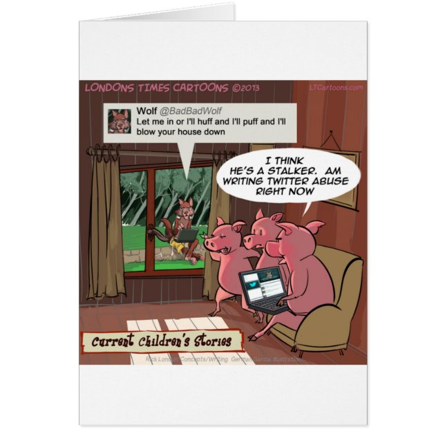 3 Kleine Sociale Media Slimme Varkens (Voorkant)